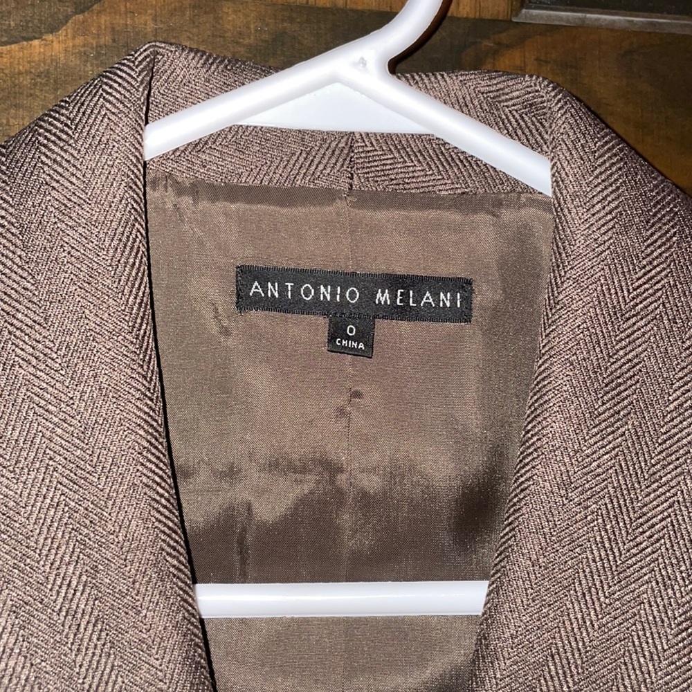 Dark brown Antonio Melani blazer - Picture 2 of 3